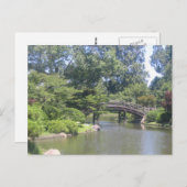 Carte Postale Jardin japonais (Devant / Derrière)