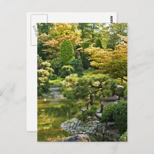 Carte postale Jardin japonais (Devant / Derrière)