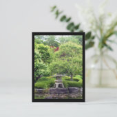Carte Postale jardin japonais (Debout devant)