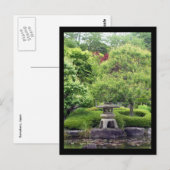Carte Postale jardin japonais (Devant / Derrière)