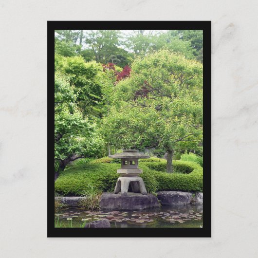 Carte Postale jardin japonais (Devant)