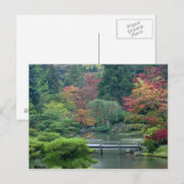 Carte Postale Jardin japonais au Washington Park (Devant / Derrière)