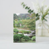 Carte Postale Jardin japonais de thé (Debout devant)