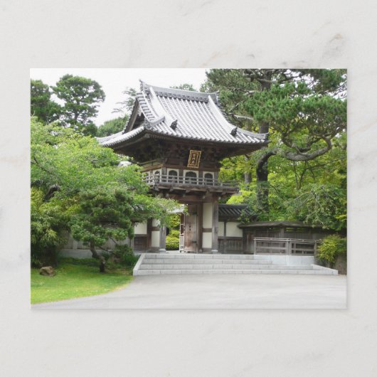 Carte Postale Jardin japonais de thé à San Francisco (Devant)