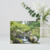 Carte Postale Jardin japonais, Long Beach, CA (Debout devant)