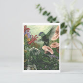 Carte Postale Jardin magnifique (Debout devant)