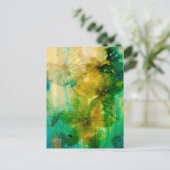 Carte Postale "Jardin mystique - Rayons d'or" Lyrical original (Debout devant)