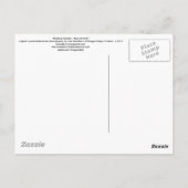 Carte Postale "Jardin mystique - Rayons d'or" Lyrical original (Dos)