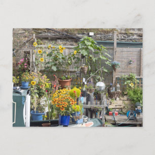 Carte Postale Jardin par le canal Rochdale