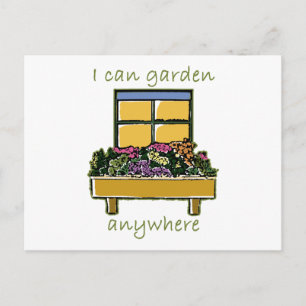 Carte Postale Jardin partout