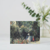Carte Postale Jardin Pontoise Camille Pissarro (Debout devant)