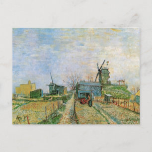 Carte Postale Jardin potager de Montmartre par Vincent van Gogh