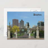 Carte Postale Jardin public (Devant / Derrière)