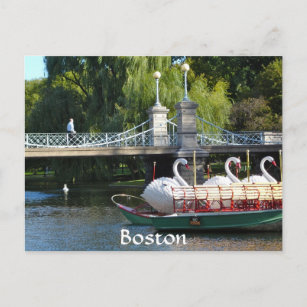 Carte Postale Jardin public de Boston