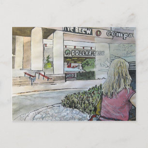 Carte Postale Jardin rocheux quasi-oriental