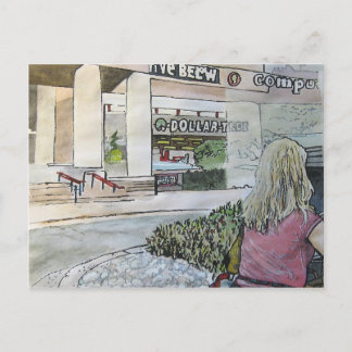 Carte Postale Jardin rocheux quasi-oriental