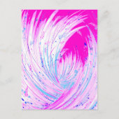 Carte Postale Jardin rose enchanté (Devant)