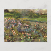 Carte Postale Jardin rose, Renoir (Devant)