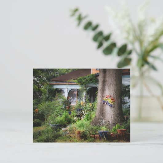 Carte postale JARDIN RUSTIQUE (Debout devant)