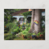 Carte postale JARDIN RUSTIQUE (Devant)