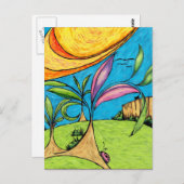 Carte postale, Jardin Summer Fun (Devant / Derrière)