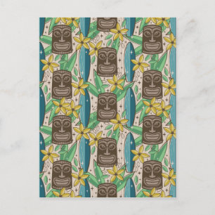 Carte Postale Jardin Tiki