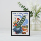 Carte Postale Jardin Victory (Debout devant)