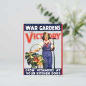 Carte Postale Jardin Victory (Debout devant)