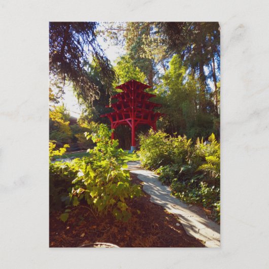 carte postale jardin zen (Devant)