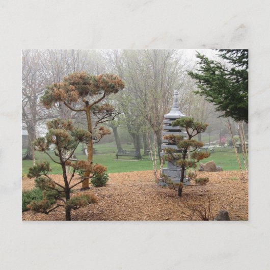 Carte Postale Jardin zen (Devant)