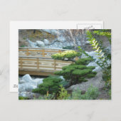 Carte Postale Jardin zen (Devant / Derrière)