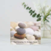 Carte Postale Jardin Zen Rock (Debout devant)