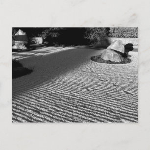 Carte Postale Jardin Zen Rock
