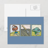 Carte Postale Jardinage (Devant / Derrière)