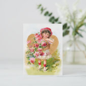 Carte Postale jardinier (Debout devant)