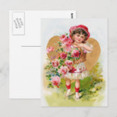 Carte Postale jardinier (Devant / Derrière)