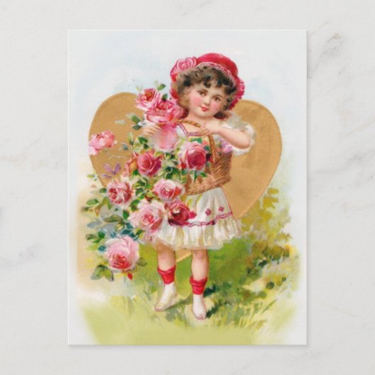 Carte Postale jardinier (Devant)