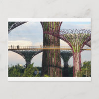 Jardins au bord du parc écologique Bay Singapore