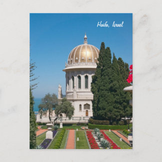 Carte Postale Jardins Bahá'í de Haïfa, Israël