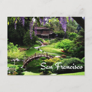 Carte Postale Jardins botaniques, San Francisco Californie, État