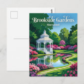 Carte Postale Jardins Brookside États-Unis (Devant / Derrière)