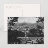 Carte Postale Jardins de Boboli Florence Italie (Devant / Derrière)