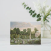 Carte Postale Jardins de Chiswick House (huile sur toile) (Debout devant)
