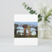 Carte Postale Jardins de la baie de Singapour de l'environnement (Debout devant)
