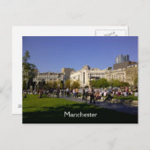 Carte Postale Jardins de Piccadilly, Manchester (Devant / Derrière)