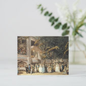 Carte Postale Jardins de Vauxhall d'Ackermann (Debout devant)