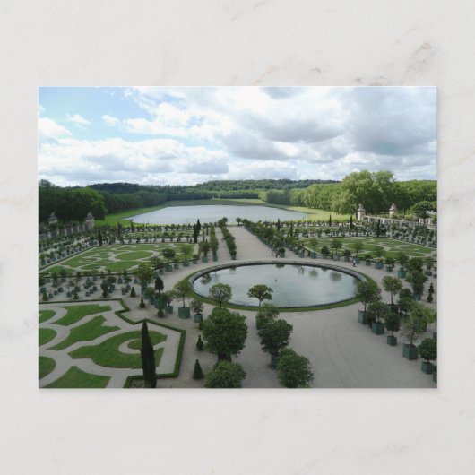 Carte Postale Jardins de Versailles Pools Orangerie France PostC (Devant)