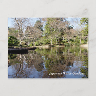 Carte Postale Jardins d'eau japonais, Fort Worth Texas