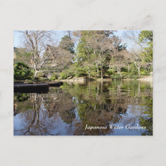 Carte Postale Jardins d'eau japonais, Fort Worth Texas