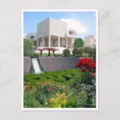 Carte Postale jardins du musée getty (Devant)